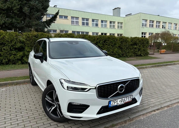 Volvo XC 60 cena 133500 przebieg: 143445, rok produkcji 2020 z Szczecin małe 742